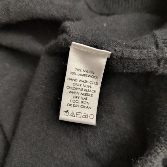 Calvin Klein Premium Lambswool Wool Bloke Blokecore Preppy V-Neck Sweater XL - Picture 5 of 8